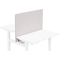 Acoustic Screen For Leap Height Adjustable Bench W1200xH850mm - Camira CARA Fabric - Colour Code: EJ169-Clan