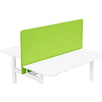 Acoustic Screen For Leap Height Adjustable Bench W1800xH850mm - Camira LUCIA Fabric - Colour Code: YB156-Madura