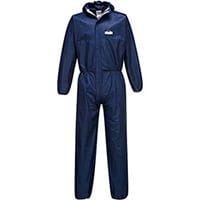 Portwest ST30 Biztex Coverall SMS 55g (Pack of 50) Navy Medium