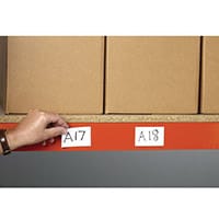 Magnetic Location Markers Pk 100 White Marker 10x80mm