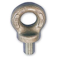 Eyebolt Dropped Forged Collared Metric SWL 1.6 tonne Thread Size mm: 22