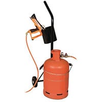 Trolley For Gas Cylinder C/W Holster For Shrink Gun