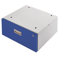 Drawer Unit Single Blue Drawers 420X420X210mm