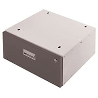Drawer Unit Single Dk Grey Drawers 420X420X210mm