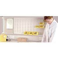 Panel Back Louvered Hxl: 450X1800mm