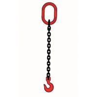 Grade T 1 Leg Sling Safe Hook Made To Order Non-Returnable