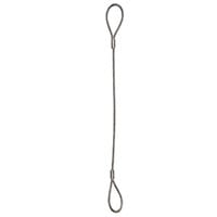 Sling -Wire Rope (1M) 6mm Dia Made To Order Non-Returnable Soft Eye Sling