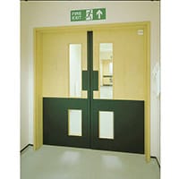 Door Protection Panel Mid Grey Half Door