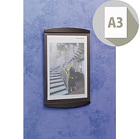 Poster Frame A3 Wall Mounted Black