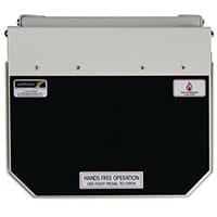 70L Flame Retadant Waste Bin With Black Lid Domestic Municipal Waste