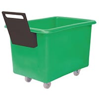Truck Food 914X610X610mm With Handle Green Plast.Base 2F+2Swx102mm Ny+Tg