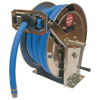 Manual Rewind Stainless Steel Hose Reel 40mx12.5mm Single Pack