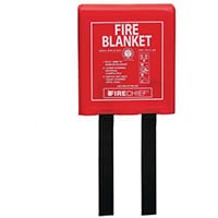 1.2Mx1.8M Fire Blanket Rigid Case Firechief