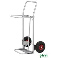 Mobile Sackholder To Suit 125 Litre Plastic Sack. L X W X H 600 X 600 X 900mm. Capacity 150Kg Single Pack