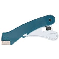 Pacplus Safety Cutter With Auto-Retractable Locking Blade And Metal Head Pack Of 10