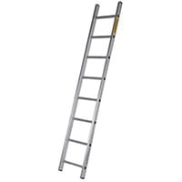 Single Aluminium Ladder 9 Tread En131 150Kg Capacity
