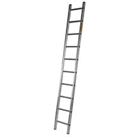 Single Aluminium Ladder 11 Tread En131 150Kg Capacity