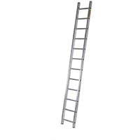 Single Aluminium Ladder 13 Tread En131 150Kg Capacity