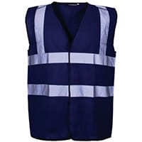 Hi Vis Vest Navy 4Xlarge