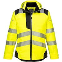 Portwest T400 PW3 Hi-Vis Winter Jacket Yellow & Black XL