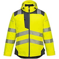 Portwest T400 PW3 Hi-Vis Winter Jacket Yellow & Grey 3XL