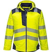 Portwest T400 PW3 Hi-Vis Winter Jacket Yellow & Navy XL