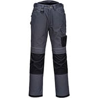 Portwest T601 PW3 Work Trousers Zoom Grey & Black Size UK32/EU48 (Regular Fit)