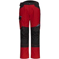 Portwest T701 WX3 Work Trousers Deep Red Size 48 Regular Fit