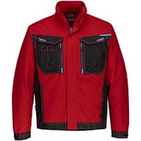 Portwest T703 WX3 Work Jacket Deep Red Size L Regular Fit
