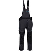 Portwest T704 WX3 Bib & Brace Overall Metal Grey Large