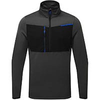 Portwest T755 WX3 Half Zip Tech Fleece Metal Grey Size L Regular Fit