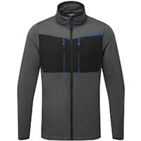 Portwest T756 WX3 Full Zip Tech Fleece Metal Grey Size L Regular Fit