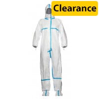 Tyvek 600 Plus Disposable Coverall With Socks White XXL (D13398927)