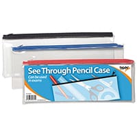 Sundry Clear Exam Case 33X12.5cm Pack of 12 300795