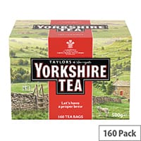 Yorkshire Tea 160 Tea Bags 500g 1029