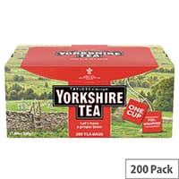 Yorkshire Tea Tagged and Enveloped Pack of 200 2685UK
