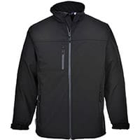 Portwest TK50 Softshell Jacket Black Medium
