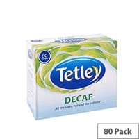 Tetley Decaffeinated Tea Bags (80 Pack) 5012X