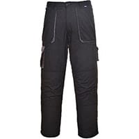 Portwest TX11 Contrast Trousers Black XL (Regular Fit)