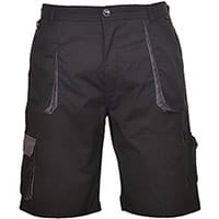 Portwest TX14 Contrast Shorts Black Medium