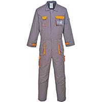 Portwest TX15 Contrast Coverall Grey Medium