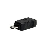 StarTech Micro USB to Mini USB 2.0 Adapter M/F 1 x Micro Type B Male USB 1 x Mini Type B Female USB Black