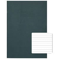 Rhino Exercise Book 8mm Ruled A4 Plus Dark Green Pack of 50 VC08724