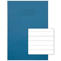 Rhino Exercise Book 15mm Ruled 64P A4 Light Blue Pack of 50 VC48375