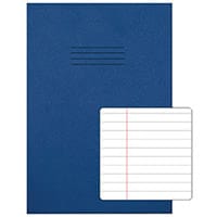 Rhino Exercise Book 8mm Ruled 80P A4 Dark Blue Pack of 50 VC48426