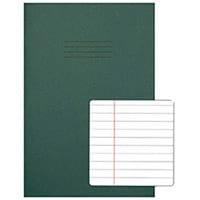 Rhino Exercise Book 8mm Ruled 80P A4 Dark Green Pack of 50 VC48432