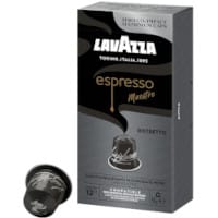 Lavazza Eco Caps Nespresso Compatible Capsules - Ristretto, 100% Compostable, Pack of 10