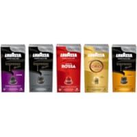 Lavazza Eco Caps Nespresso Coffee Machine Compatible Capsules Mixed Case Pack of 100