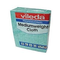 Vileda Medium Weight Cloth Green Pk10