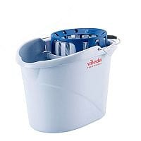 Vileda Supermop Bucket/Wringer 15 Litre Blue Single Pack